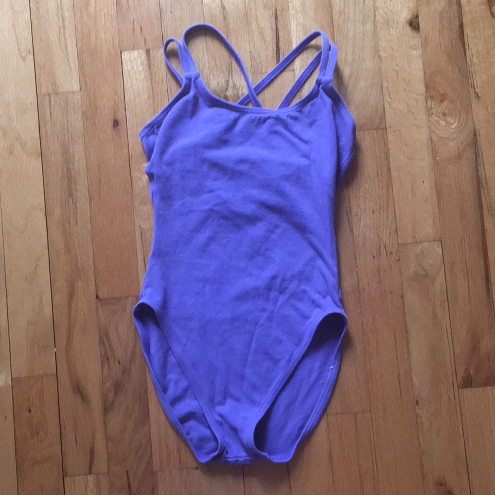 Capezio leotard purple size S